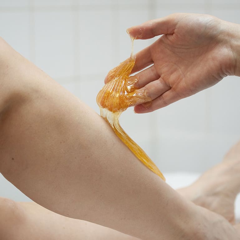 Épilation à la pâte de sucre - Salon Jodia